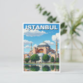 Türkei Istanbul Hagia Sophia Postkarte (Stehend Vorderseite)