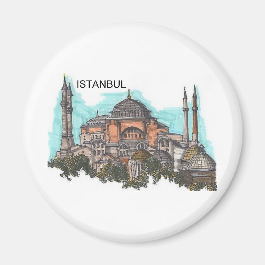 Türkei Istanbul Hagia Sophia (von St.K. Magnet (Vorne)