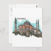 Türkei Istanbul Hagia Sophia (von St.K. Postkarte (Vorne/Hinten)