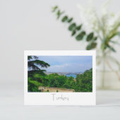Türkei Istanbul Stadtbild Bosporus Postkarte (Stehend Vorderseite)