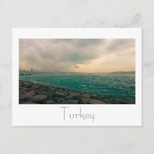 Türkei Istanbul Stadtbild Bosporus Postkarte