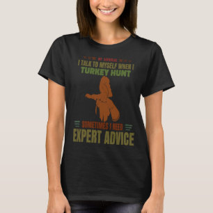 Türkei Jagd Expertenberater Frauen Männer Warm Tür T-Shirt