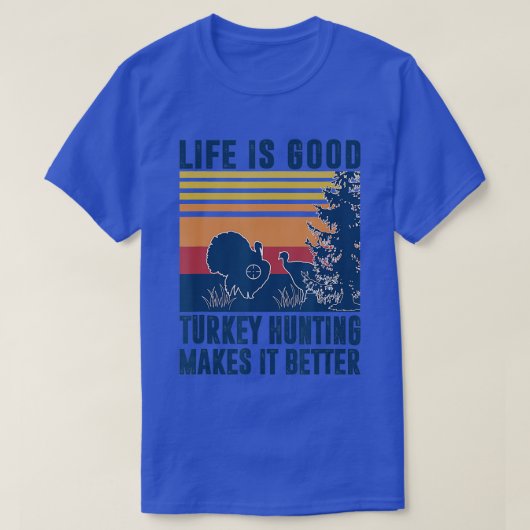 Türkei Jagd Geschenke Männer Frauen Wilde Türkei J T-Shirt (Design vorne)