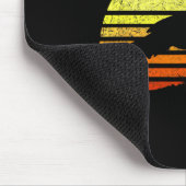 Türkei Jagd Retro Sunset Upland Bird Hunter als Mousepad (Ecke)