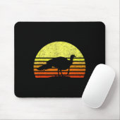 Türkei Jagd Retro Sunset Upland Bird Hunter als Mousepad (Mit Mouse)