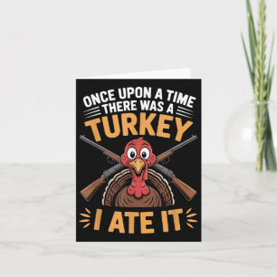 Türkei Jagd Vater Son Hunter Tierische Sarcastic F Karte