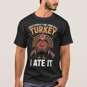 Türkei Jagd Vater Son Hunter Tierische Sarcastic F T-Shirt