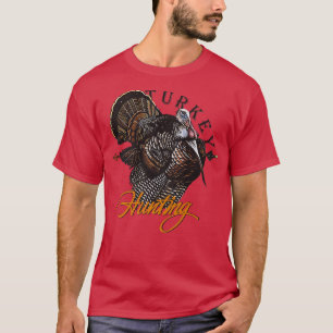 Türkei Jagd Vintag Jagd Witziger Erntedank T-Shirt