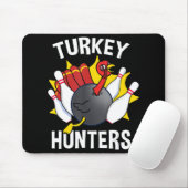 Türkei Jäger Bowling Fun Bowling Geschenk Mousepad (Mit Mouse)