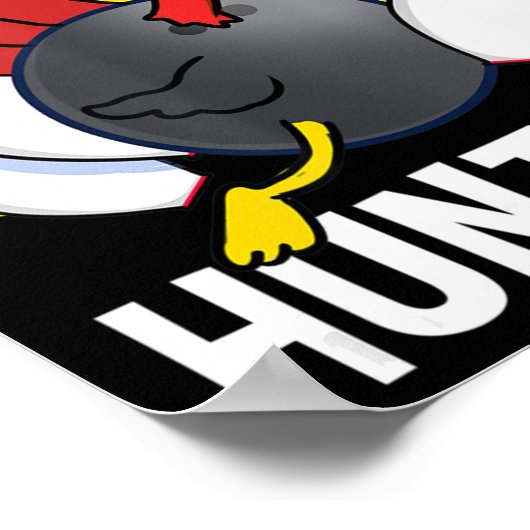 Türkei Jäger Bowling Fun Bowling Geschenk Poster (Ecke)