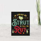 Türkei Jäger für Frühjahr wir im Herbst kämpfen wi Karte (Vorderseite)