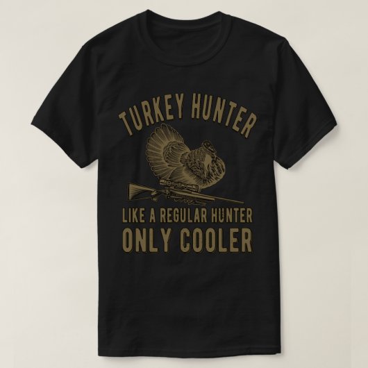 Türkei Jäger Jagdsaison Türkei Jagd Lover T-Shirt (Design vorne)