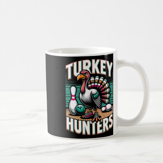Türkei Jäger Shirt Funny Bowling Shirt Türkei Hu Kaffeetasse (Rechts)