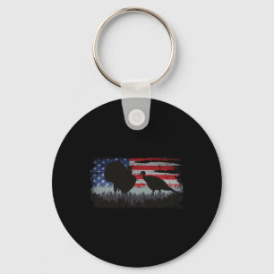 Türkei Jäger - Spaß Türkei Jagd Patriotische USA F Schlüsselanhänger