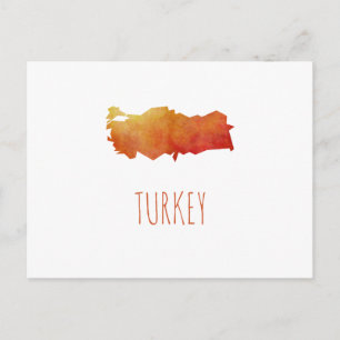 Türkei-Karte Postkarte