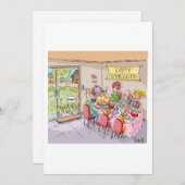 TÜRKEI KIDS Funny Erntedank Feiertagskarte (Vorne/Hinten)