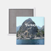 Türkei Landschaft Magnet (Vorderseite/Rückseite)