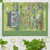 TÜRKEI LANDWIRTSCHAFT ERNTEDANK KÜCHE TOWEL GESCHIRRTUCH (Gefaltet)