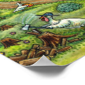 TÜRKEI-LANDWIRTSCHAFT, MENSCHENLAND ERNTEDANK VRDS POSTER (Ecke)