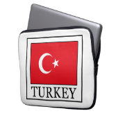 Türkei Laptopschutzhülle (Vorderseite Links)