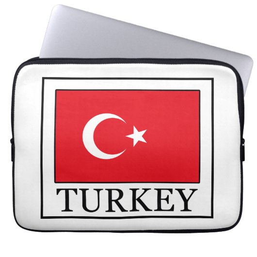 Türkei Laptopschutzhülle (Vorderseite)