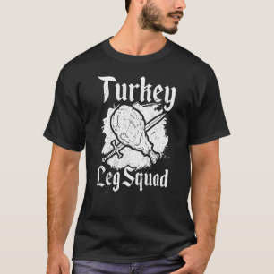 Türkei Leg Squad Mittelalterliche Ritter Messe Ren T-Shirt