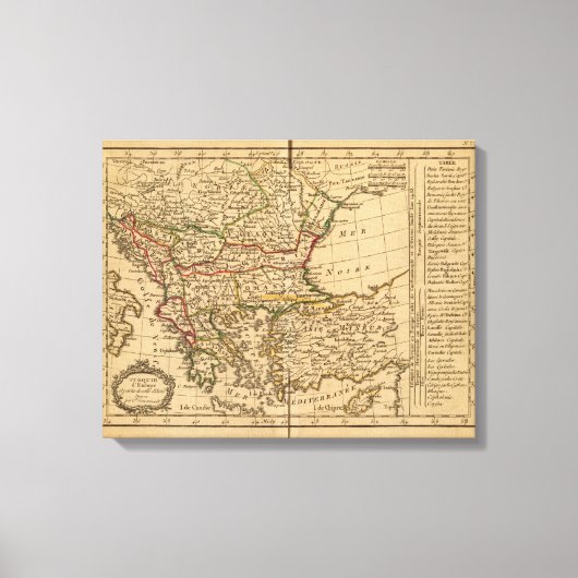 Türkei Leinwanddruck (Vorderseite)