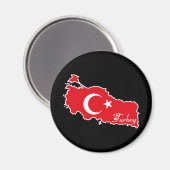 Türkei-Magnet Magnet (Vorderseite/Rückseite)