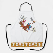 Türkei Memes, essen Ham, Rindfleisch LOL Funny Sch Schürze (Vorderseite)