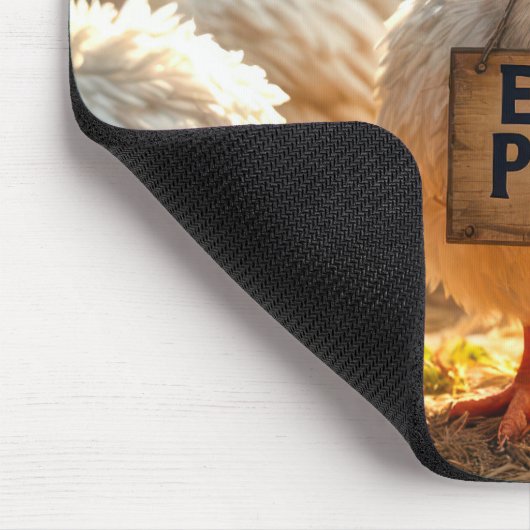 Türkei mit dem Zeichen "Schweinefleisch essen" Mousepad (Ecke)
