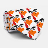 Türkei mit Eyelashes Neck Tie Krawatte (Gerollt)