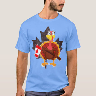 Türkei mit kanadischer Flagge Cooler kanadischer E T-Shirt