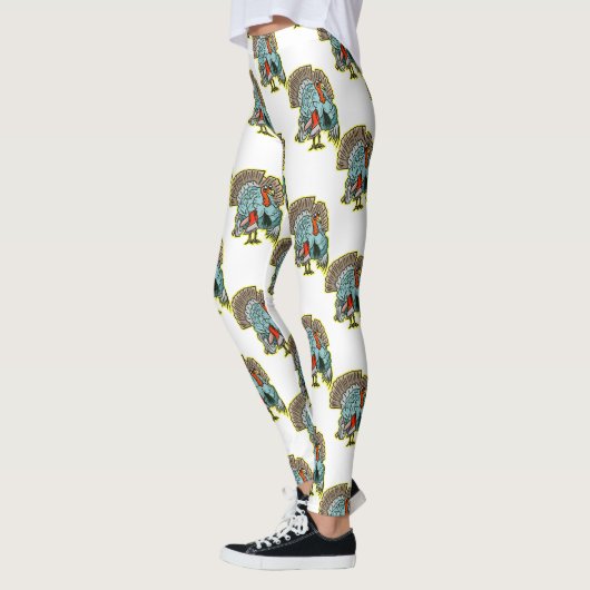 Türkei mit lustigem Erntedank Leggings (Links)