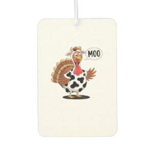 Türkei Moo Erntedank Funny Turkey Kuh Moo Famile Autolufterfrischer