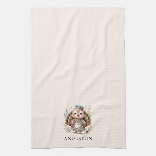 Türkei Name Geschirrtuch (Vertikal)