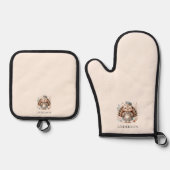 Türkei Name Ofenhandschuh & Topflappen-Set (Vorderseite)