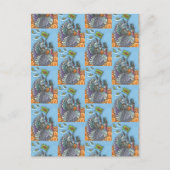 TÜRKEI NAUSA, FUNNY ERNTEDANK POLITICS POSTKARTE (Vorderseite)