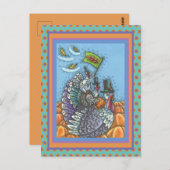 TÜRKEI NAUSA, FUNNY ERNTEDANK POLITICS POSTKARTE (Vorne/Hinten)