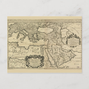 Türkei, Osmanisches Reich Karte (1680)