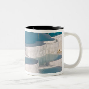 Türkei, Pamukkale Baumwollburg). Zweifarbige Tasse