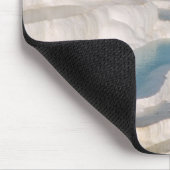 Türkei, Pamukkale Cotton Castle). Mousepad (Ecke)