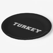 Türkei Pappteller (Schrägansicht)