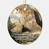 Türkei Paradise Psalm Ornament (Links)