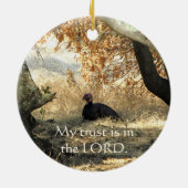 Türkei Paradise Psalm Ornament (Hinten)