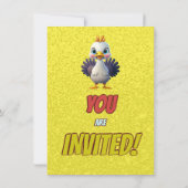 Türkei Personalisiert Geburtstag Einzigartig Einla Einladung (Rückseite)