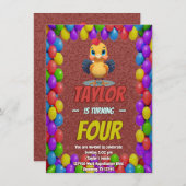 Türkei Personalisiert Geburtstag Einzigartig Einla Einladung (Vorne/Hinten)