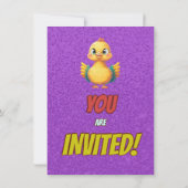 Türkei Personalisiert Geburtstag Einzigartig Einla Einladung (Rückseite)