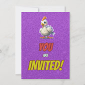 Türkei Personalisiert Geburtstag Einzigartig Einla Einladung (Rückseite)