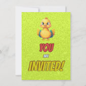 Türkei Personalisiert Geburtstag Einzigartig Einla Einladung (Rückseite)