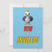 Türkei Personalisiert Geburtstag Einzigartig Einla Einladung (Rückseite)